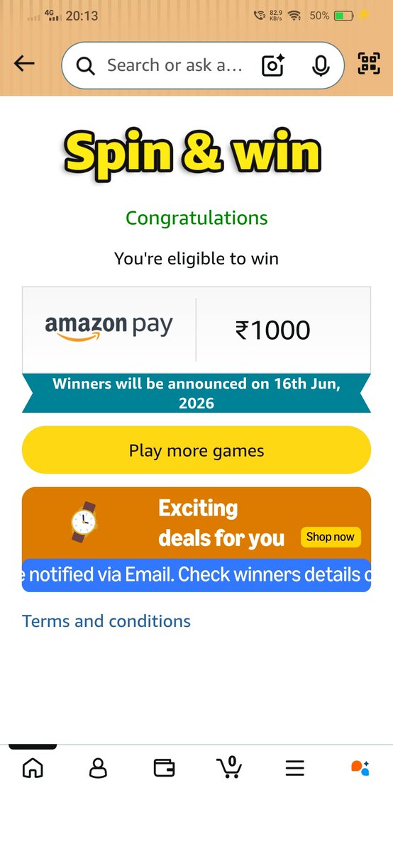 prashanth82118's tweet photo. #amazonquiz #amazonin https://t.co/MGgWpJYqkS