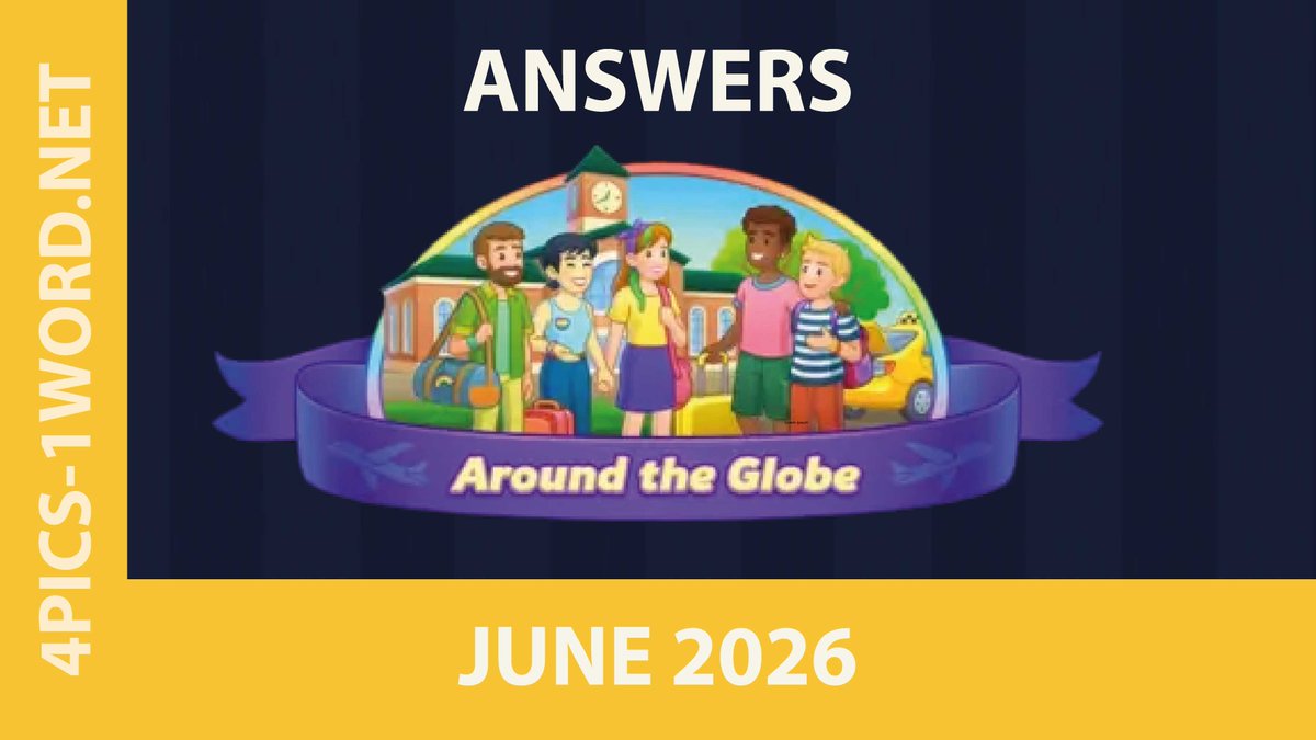 AnswersPics's tweet photo. #4pics1word Daily Puzzle June 2026 Answers Now Available Here: https://t.co/yF5Pu3sR5F https://t.co/zjOMMzfIza