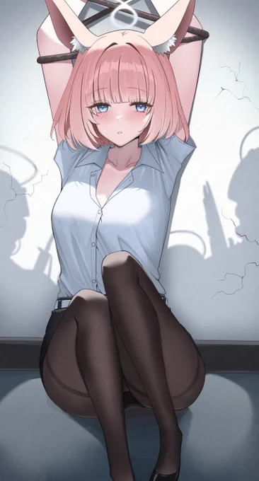原稿期間落書き ニコの潜入失敗したルート #吉野ニコ #ブルアカ