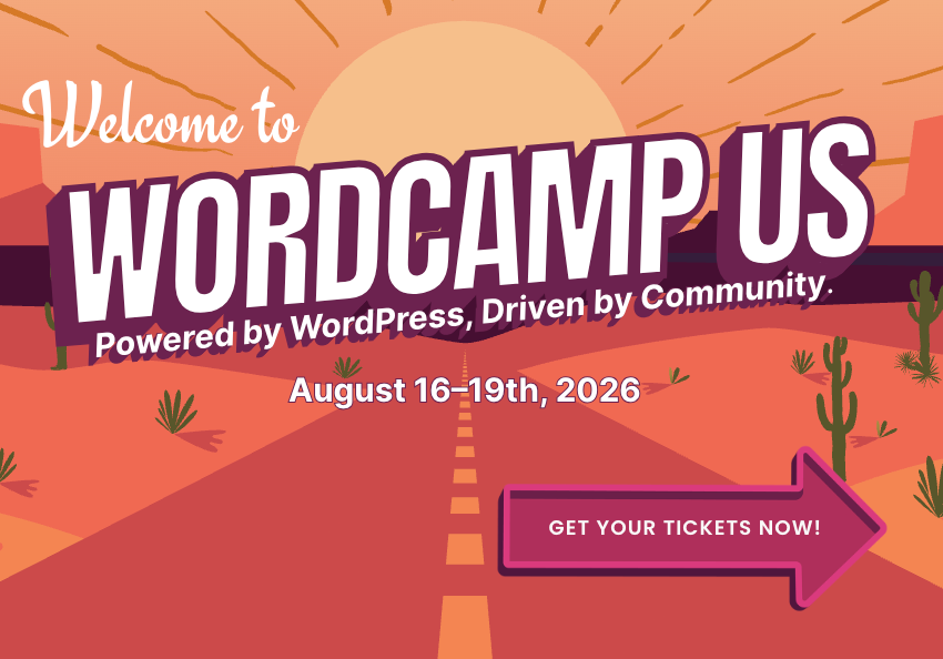 williamsba's tweet photo. The WordPress US website got a nice redesign! https://t.co/bZ6g6Tvmjb #WCUS https://t.co/wN0SaC1Vhx