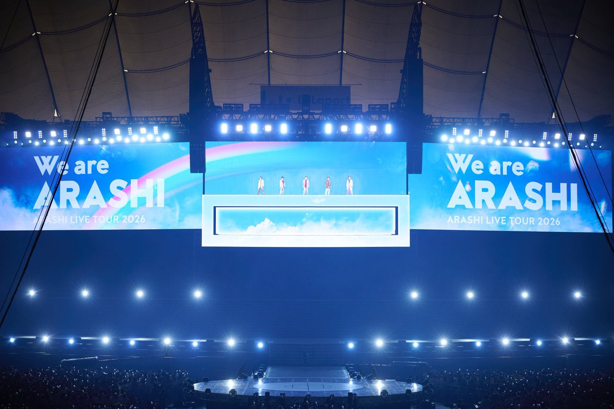 comyoshi0305's tweet photo. 終始爆泣きだった😭😭😭
余韻〜🥹🥹🥹
❤️💚💙💜💛
 #嵐 #ARASHI #wearearashi 
@arashi5official https://t.co/JqIpBZg11j