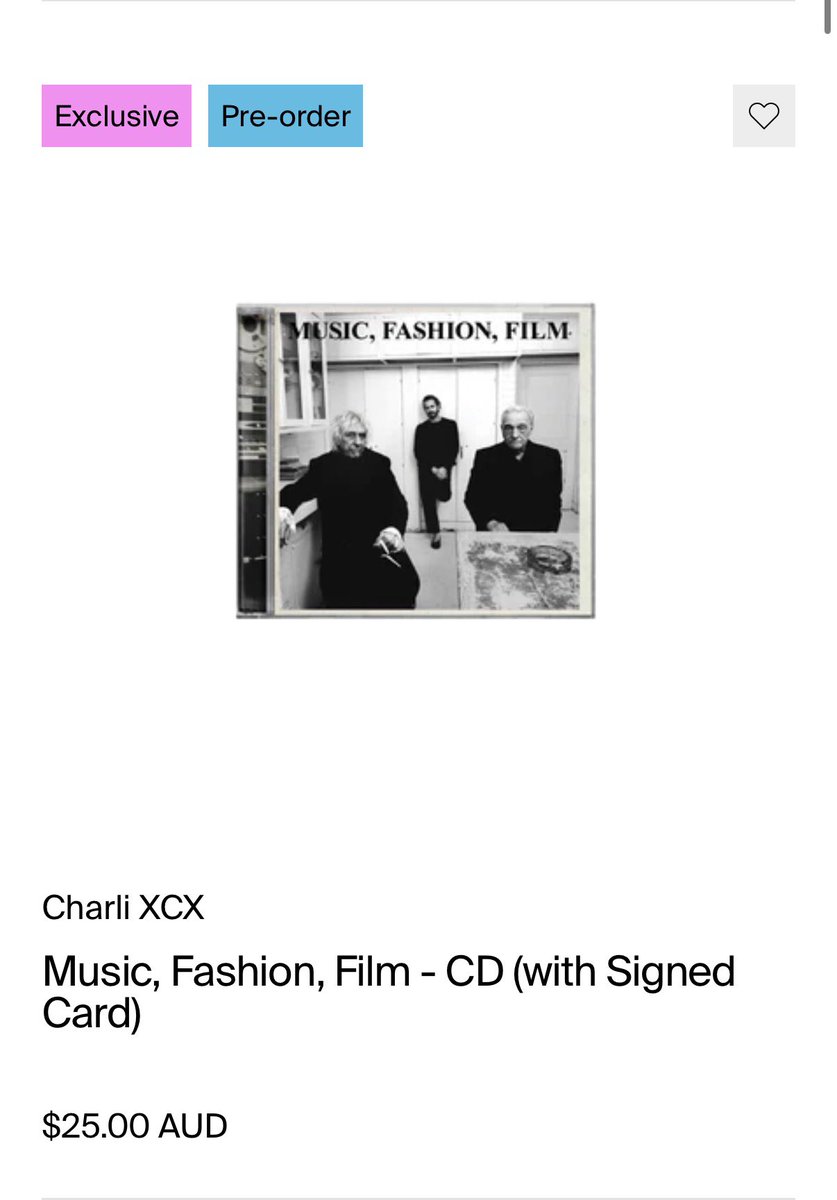 ryutomase's tweet photo. チャーリーのサイン付きCD予約できた！！

#Charlixcx https://t.co/VvvnQZp94k