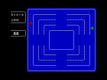 SpectrumAndRet1's tweet photo. Head On -ZX Spectrum-: https://t.co/EZgmfl4SHx https://t.co/PffFyxAlPv