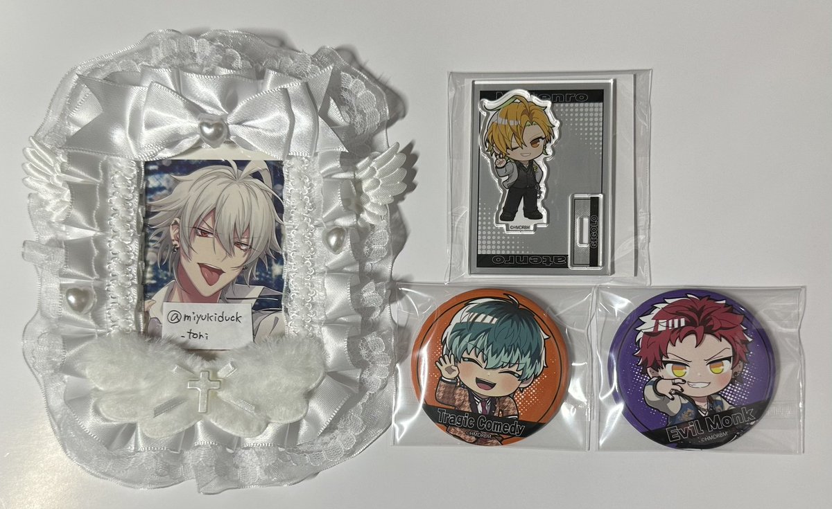 ヒプマイ 簓 缶バッジ アクスタ アクチャ まとめ売り 交換】ヒプマイ ヒプノシスマイク カラオケ館 アクリルスタンド 缶
