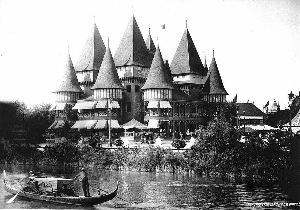 SpireDomePillar's tweet photo. Marine cafe, Chicago 1893. https://t.co/ytqYs85lQp