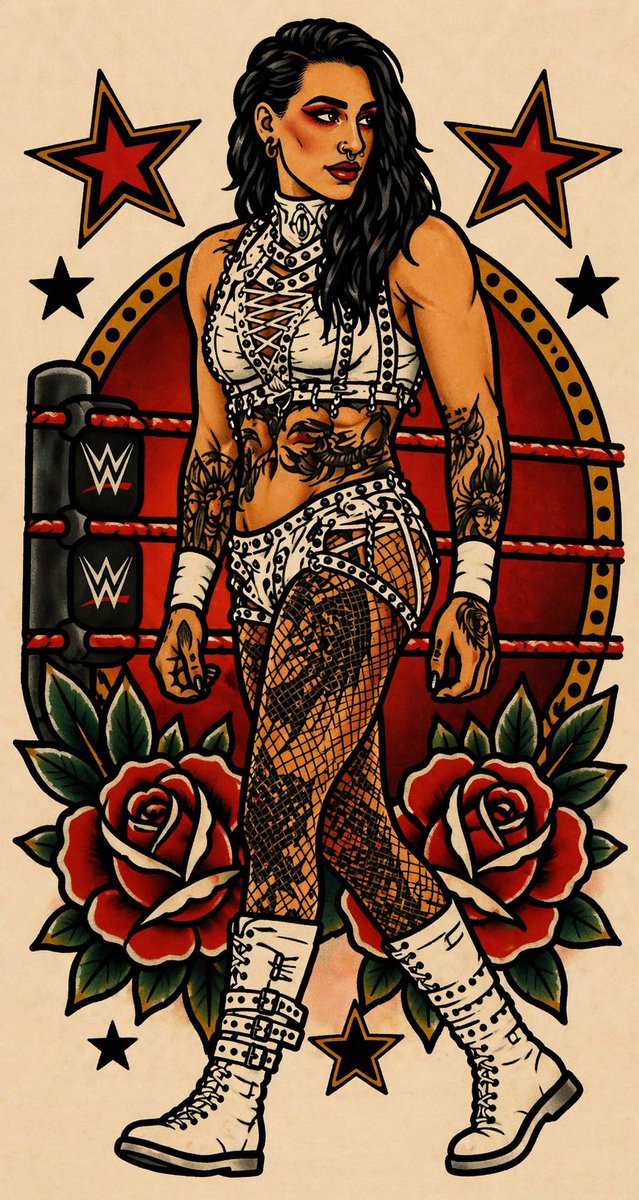 Pete_Tx91's tweet photo. I need to get a @RheaRipley_WWE tattoo https://t.co/Jy9Cq34rHG