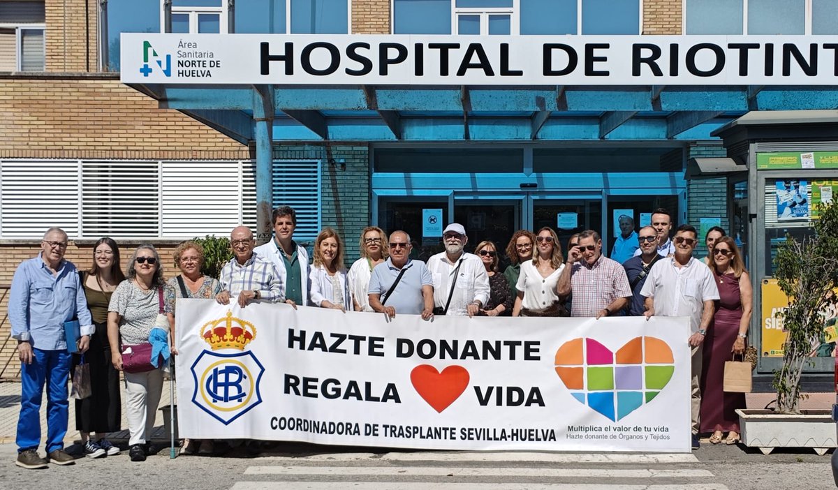 URiotinto's tweet photo. Hoy ha tenido lugar el acto de celebración del día del donante a nivel provincial en @AGSNorteHuelva, inaugurando la semana del donante. Durante el acto se ha llevado a cabo la plantación de un árbol en homenaje a los donantes @EmilioJimenez87  @cid_manuela. https://t.co/igdutTWIeP