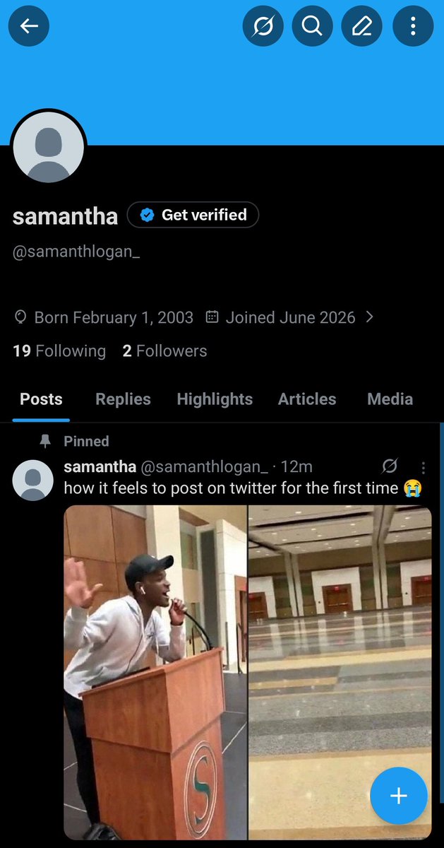 samantha tweet media