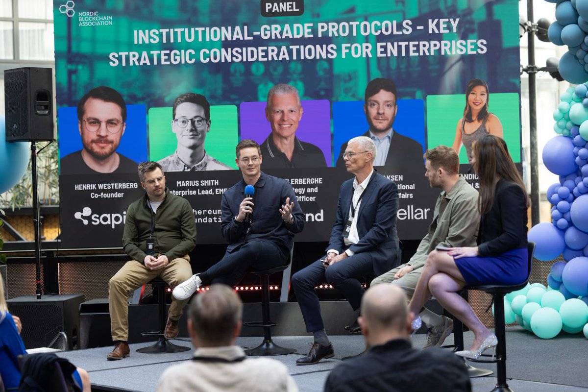 Nordic Blockchain Association tweet media