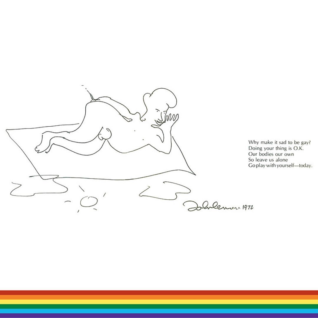 marianabrickman's tweet photo. It’s a Pride Month tradition: sharing John Lennon’s poem for the Gay Liberation Book

Happy Pride 🏳️‍🌈❤️ https://t.co/wZyfcKrtDH