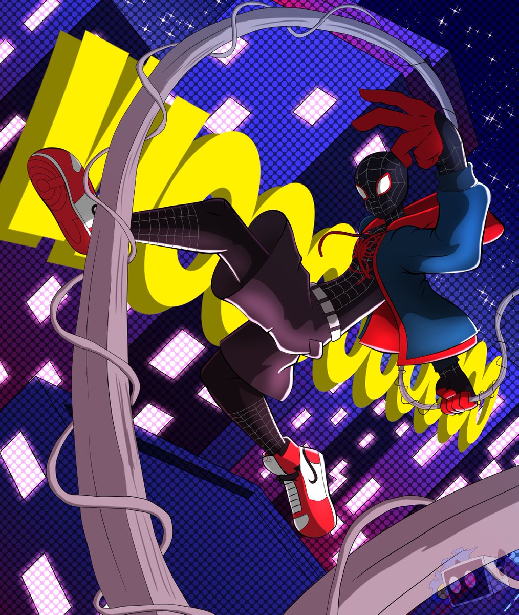 rovoblues's tweet photo. Spider man miles Morales https://t.co/AYvr61DA9R