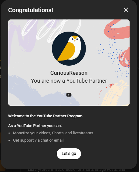 ReasonCurious's tweet photo. FINALLY, after 36 days! I got my monetization BACK! THANK YOU everyone who supported by reposting and liking my posts! 
I have religiously studied YouTube Support and Team YouTube here on X, taking notes, bookmarks etc, I will leave a word of advice to creators down below 👇

Thank you, @TeamYouTube, for letting a human review my channel. I greatly appreciate it. 🙏 

Just a productive feedback: Appeal system needs an OVERHAUL. As a software engineer myself, I know systems can make mistakes with flagging, but the appeal process should be more comprehensive, because it seems like someone vibe-coded it, and genuine creators are suffering in beg-fest here on X. I hope it won't happen again.🙏

If you are a genuine creator struggling with demonetization, DON'T GIVE UP. 
Some say you have to show your face, some say this and that... but in my experience and researching so many channels, NONE OF THAT WORKS. 

For a month, I have been following Team YouTube, observing who they are replying to, the frequency of their replies, timings, and everything. I have seen them approving remonetization of absolute slop channels in 2 days, 4 days, 10 days, and I have seen genuine creators who shows their faces and record themselves or 100% Blender animators stuck demonetized for 2 months - REMONETIZATION IS 90% RANDOM and 10% are the ones who have a big following here or got backing of a political blogger's reposting and boosting the post. Most people are getting their appeal looked at in 30-40 day period, just like it was with mine.
Also, they reply so randomly, its very common for them to reply to a 1-month-old tweet or even 2-month-old tweets and remonetize your channel based on that tweet. 
You also have to know how Team YouTube works; they use a CMS tool. Once they reject you, there has to be some cooldown period where they don't reply to you at all because your case is shelved. After 3-4 days, if you tag them, then there is a higher chance of them replying, this is tested - they won't reply to me but they reply to a fresh account of my vector artist who never tagged them. This is all from my experience and observation, not a fact, please keep this in mind. They most likely will reply to one of your old posts and take it from there. 

My personal rule of thumb for "genuine creators" is: If someone reuploads your video and you are in a position to copyright strike them, and even ready to go to court- you are a genuine creator. But I am no judge, but if you are a clipper, like reposting big-name streamers' vids or posting AI stories, fictional stories and stuff like that, I think you need to change your content because it will be harder and harder for you. 

Karma is such a bitch, I was talking crap about some genuine creators who got demonetized (who post brainrot imo but still genuine) before my own demonetization because my recent uploads went from 350k average views (all long form) to 2k-3k views, and I was a little bitter because I spent hundreds of hours on a single video. But I learnt a lot during this 36-day demonetization process, to be kinder, to be less judgemental. I hope I came out of this whole ordeal a better person, and maybe it was a needed lesson. Everything is for the better! 

(And the reason for my sudden drop is views, especially on new uploads, is probably me getting hacked in October last year and briefly getting banned for 4 hours to be specific, which may have led trust score plunging OR coincidence of YouTube changing the homepage, favoring shorts, or my own highly inconsistent posting schedule.)

Now back to drawing, keyframes, animation, and editing!