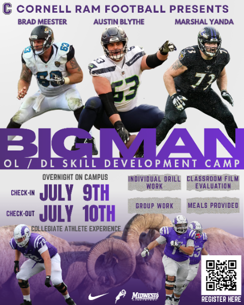 FootballCoachO's tweet photo. Oh and by the way... OL/DL looking to get an outstanding experience with HIGH level coaching, should keep these dates open in JULY.  Don't miss this development camp
@CornellRamsFB
🔗 https://t.co/Ulim2LiXcV
@PrepRedzoneIA
@PrepRedzoneIL
@PrepRedzoneWI
@PrepRedzoneMN
@IFBCA https://t.co/xP9oCZuDND