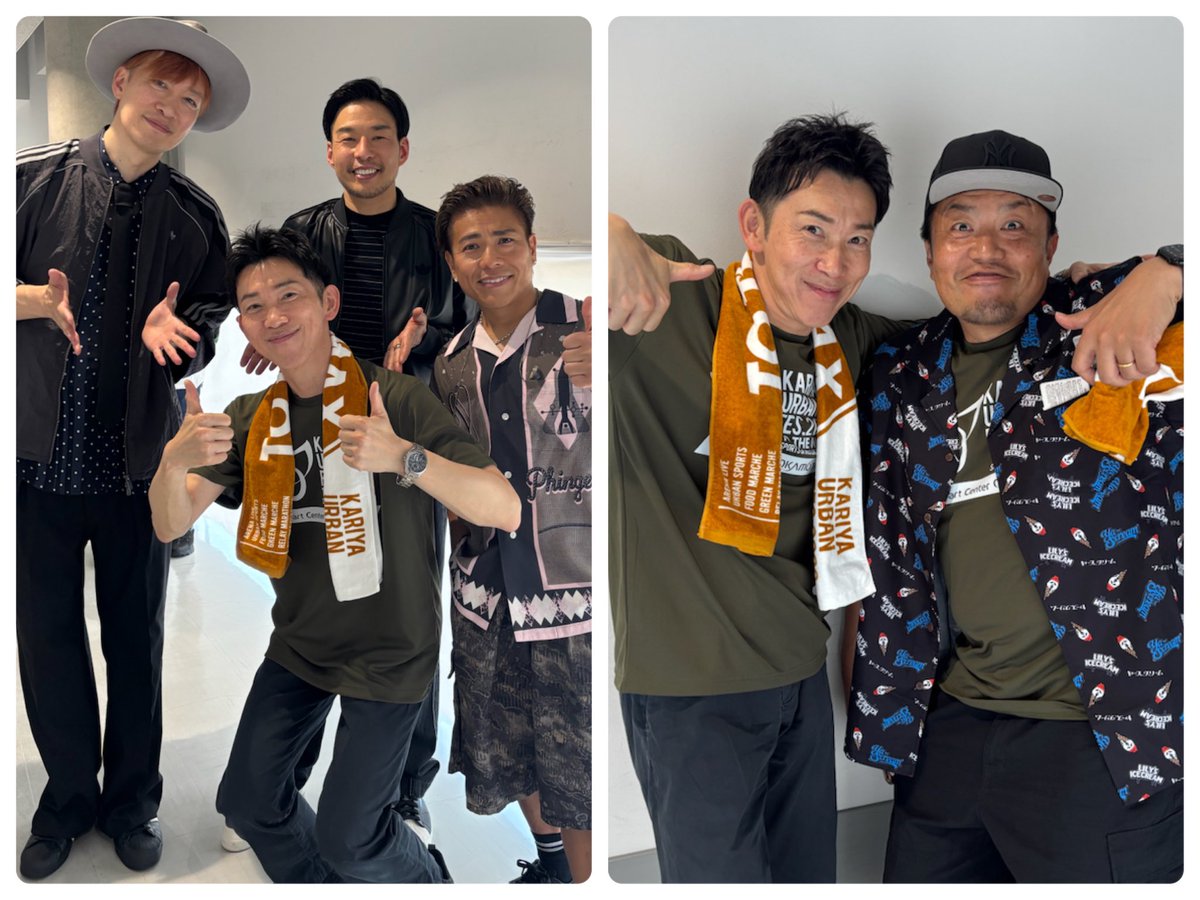 326_Takahashi's tweet photo. 5月31日(日) 「KARIYA URBAN FES 2026」
手話パフォーマンス

終始楽しかった🙌
10年ぶりのHOMEMADE家族 ステージにご一緒できて鳥肌🐓
スタッフの方々も心から楽しんでいる雰囲気が心地よくて 最後まで楽しすぎました✨

皆さんに、ありがとう‼️

@KUF_ToTheMax 
＠micromansunrise 
@KUF_ToTheMax https://t.co/arwAocCD9d