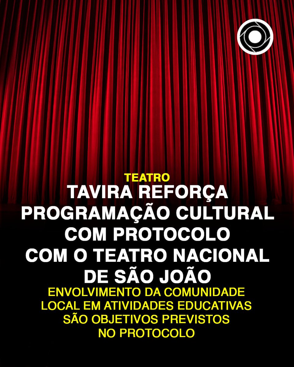 comculturaearte's tweet photo. O reforço da programação cultural e o envolvimento da comunidade local em atividades educativas são objetivos previstos num protocolo celebrado entre a Câmara de Tavira e o Teatro Nacional de São João, aprovado pelo município, foi hoje anunciado

Sabe mais https://t.co/KyxFZufhUP https://t.co/SXYfUcFGnU