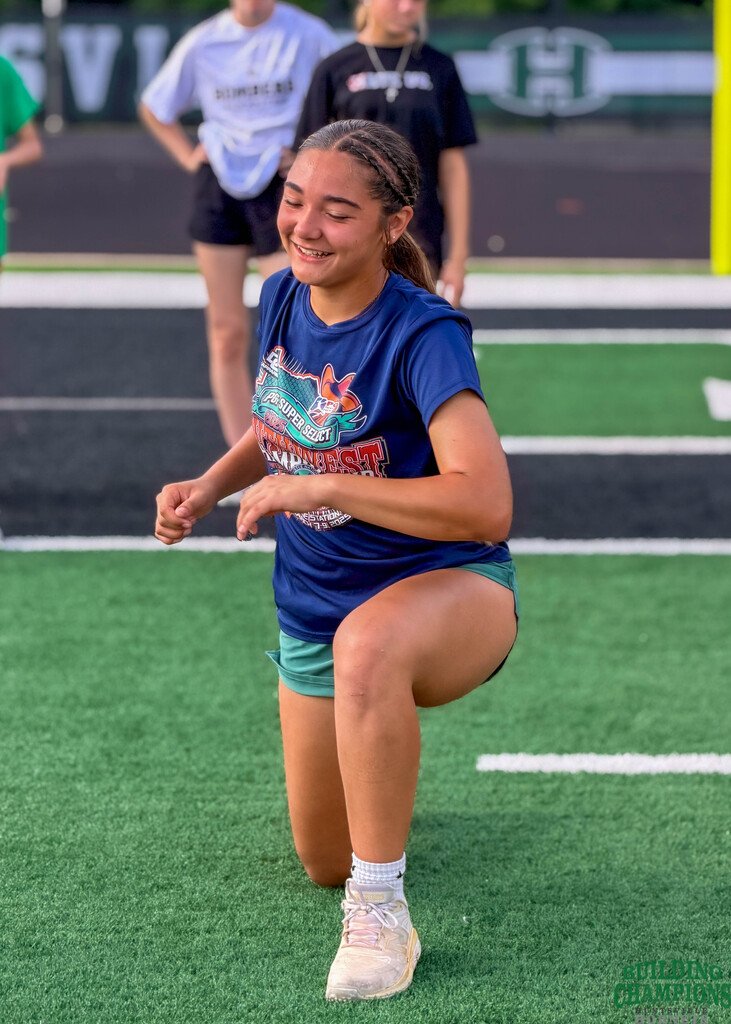 HISDHornets's tweet photo. GM, and WELCOME to the first day of Huntsville ISD Athletic's strength and conditioning program-- say hello to your ABS, and give a shout out to those sprints!!  Awesome to see such a huge turnout this morning!  Stay Hydrated, and Sting 'em!

#BuildingChampions
#HornetProud https://t.co/rf7qymd2Ac