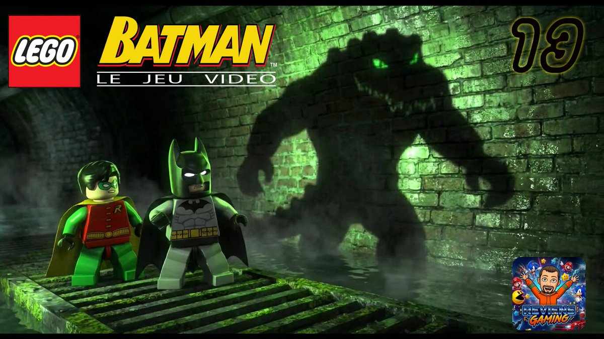 ReviensG's tweet photo. 🐊 Nouveau boss au tapis ! On s'attaque à Killer Croc dans l'épisode 13 de LEGO Batman. Au menu : exploration des égouts, astuce pour le battre facilement et brin de causette ciné/LEGO.

👉  https://t.co/a3TaGMAdal

#Youtube #LEGOBatman #GamingFR #LetsPlay https://t.co/sWQhruBSjx