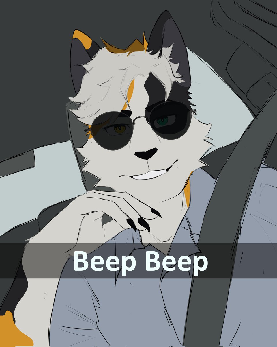 AC_BYT's tweet photo. Beep! Beep! 🌈 https://t.co/4r2BzvAVf3
