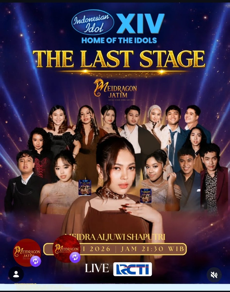 itsmeharu23's tweet photo. Kali ini Meidra ft Ecky akan membawakan salah satu hits dari abang Judika "Mama papa larang". Tonton yok, genks di RCTI+/Vision+ sekarang juga. 
#MeidraIdol
#EckyIdol
#MeidragonOfficial
#EckyngdomOfficial
#DrackyDuet https://t.co/1ZXQKbAwG8