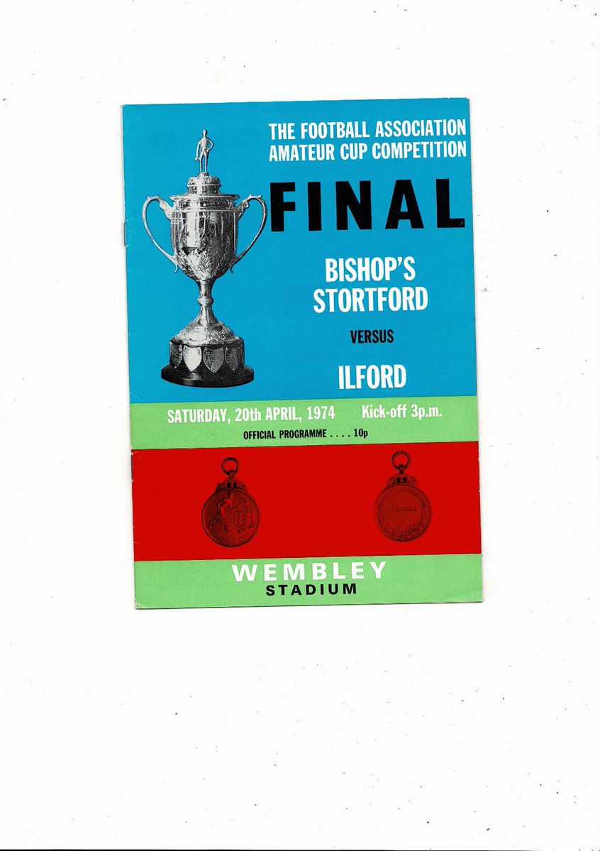 bobsprogrammes's tweet photo. 1974 Bishops Stortford v Ilford Amateur Cup Final Football Programme
£4.50 + Postage
Now available @ https://t.co/SGCCLsLok9
@BSFCTheBlues @IlfordFC @Fans_Focus_ @NonLeaguePaper  @NonLeagueBall @nonleagueshow @NonLeagueCrowd @NonLeagueBlogs https://t.co/eFgKzDDPz5
