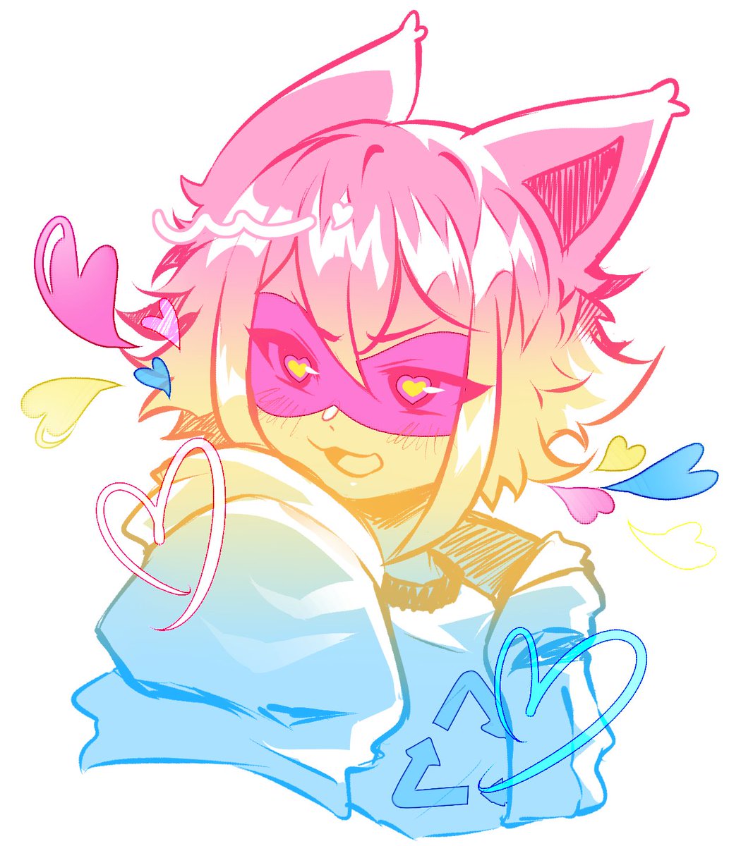 LyndanVT's tweet photo. Happy Pride Month everyone!!

I can't believe it's already been a year since I came out as pan, time really flies!

I wish you all the happiness and love you deserve 🦝♻️💚 
#LynArt https://t.co/rWBFWdVqKs