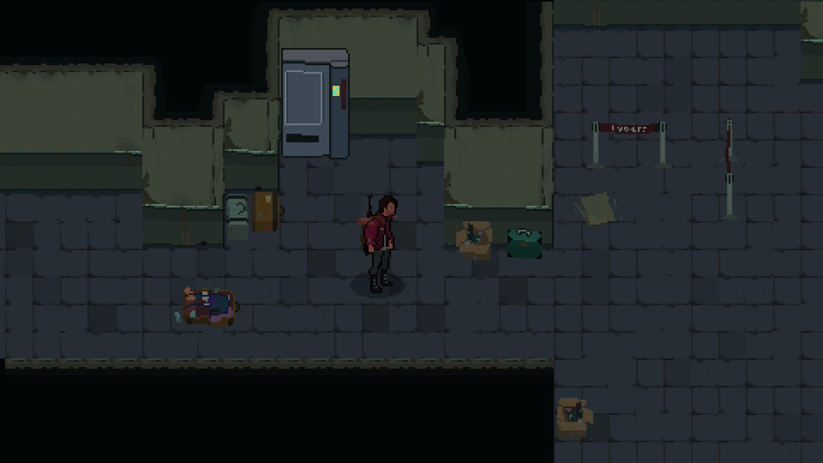 IDIOstaide's tweet photo. Day 69

More props and details for this tilesset. 
Looking better by the minute.

its an airport but you cant tell yet :D

#pixelart #indiedev #indiegame #animation #gamedev https://t.co/mA3PDaE7PT