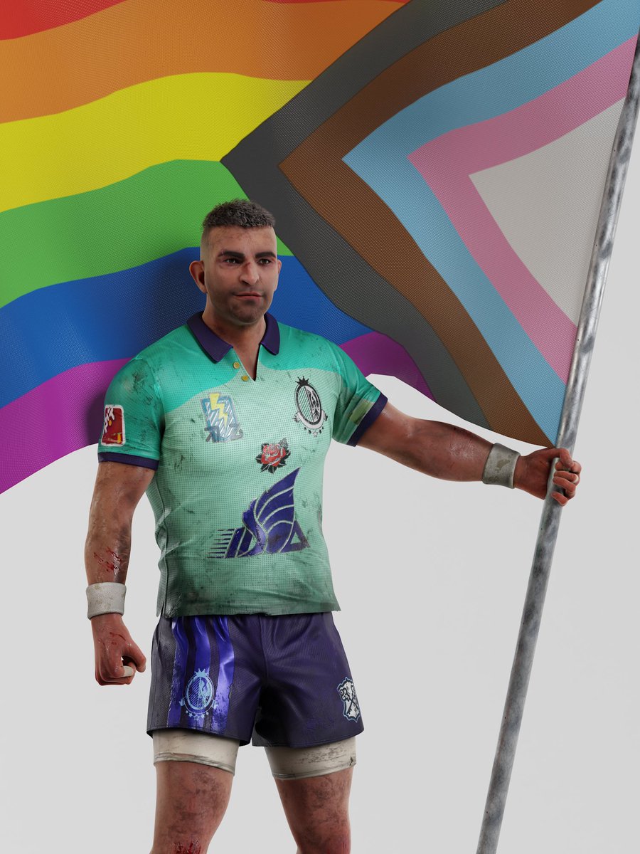 BubbaDreemurr's tweet photo. Reposting this as well. Happy Pride Month! #DavidKing #dbdart https://t.co/iNHC1JfzoW