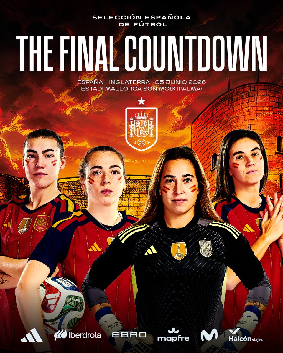 SEFutbolFem's tweet photo. ⏳Llega uno de esos momentos por los que tanto 𝗮𝗺𝗮𝗺𝗼𝘀 𝗲𝘀𝘁𝗲 𝗱𝗲𝗽𝗼𝗿𝘁𝗲.

¿Quién nos sigue?

🎟️ https://t.co/AiY0AYLBdV

#FIFAWWC | #JugarLucharYGanar https://t.co/zd2njvPX1w
