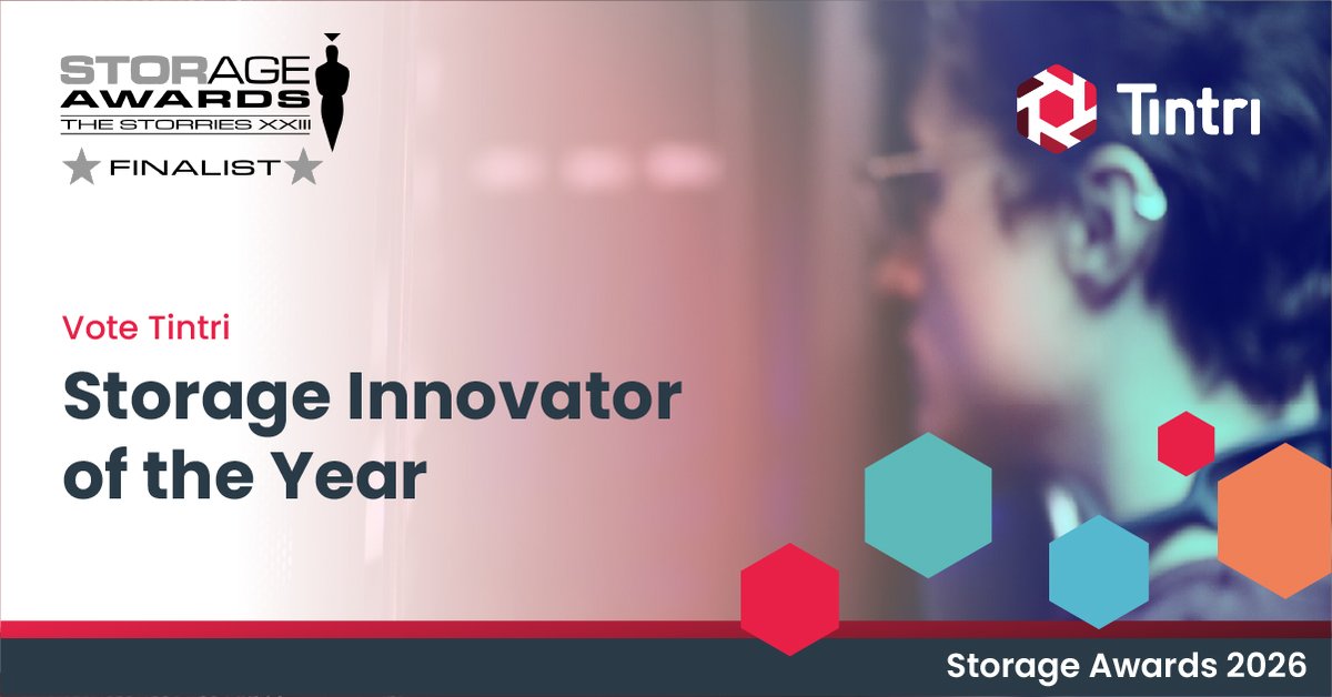 Tintri's tweet photo. Tintri pushes data management forward with intelligent automation, predictive analytics, and application-aware performance for modern environments.

We’re thrilled to be nominated for Storage Innovator of the Year at the 2026 Storage Awards.

Vote today - https://t.co/ZRb7bRPg7b https://t.co/kNGNaZkQKw