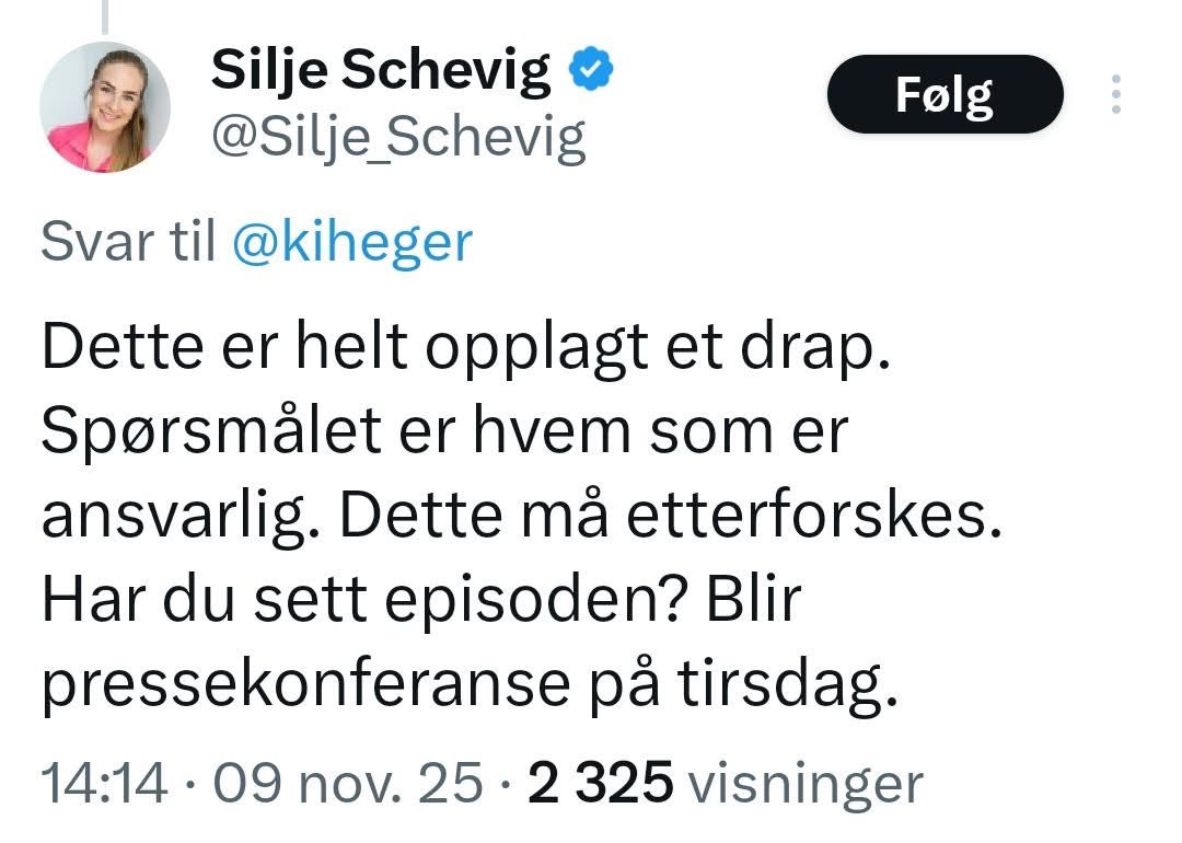 troroll's tweet photo. @thecadiangate @innsiktbjhu @Silje_Schevig Dere skylder familien hennes en grenseløs unnskyldning https://t.co/WS6vszXE0W