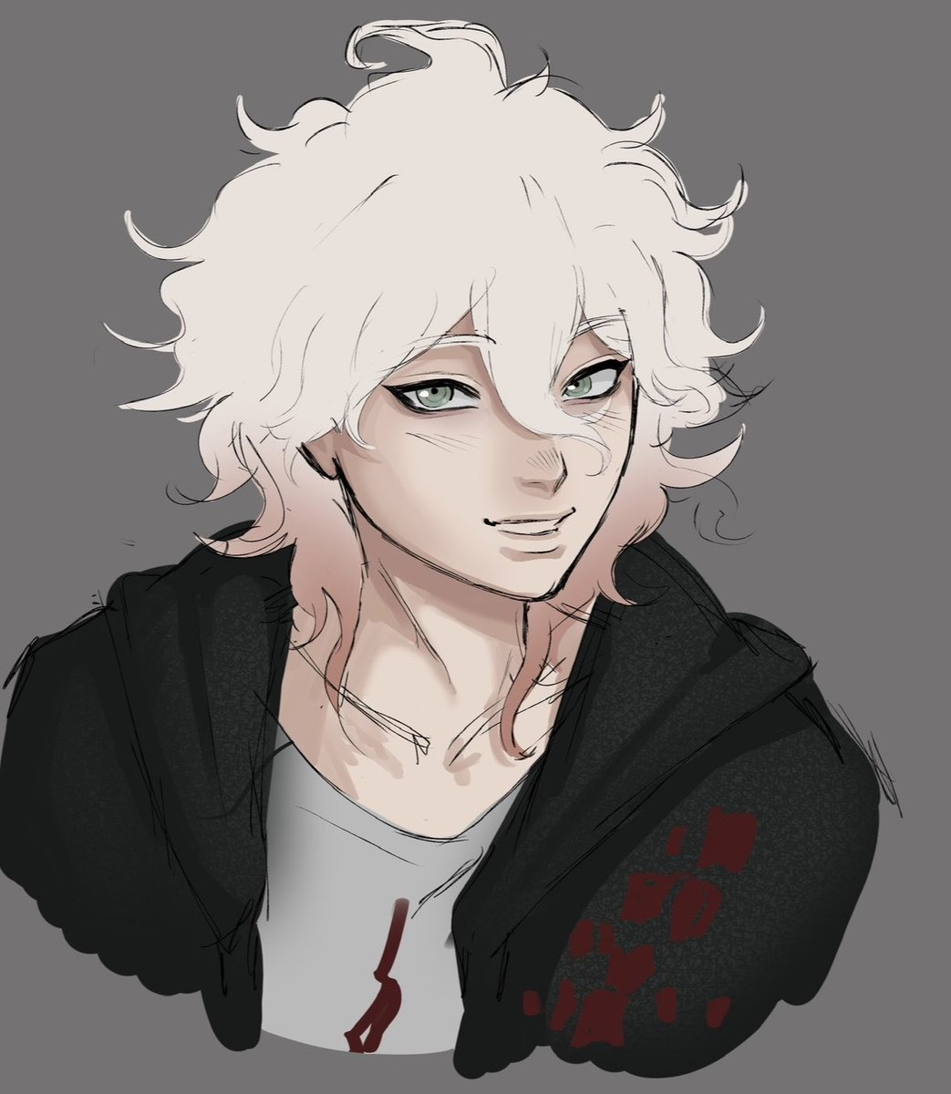 Senny_leny's tweet photo. old doodles i still kinda like #komahina #nagito https://t.co/VlrKJCsKrC