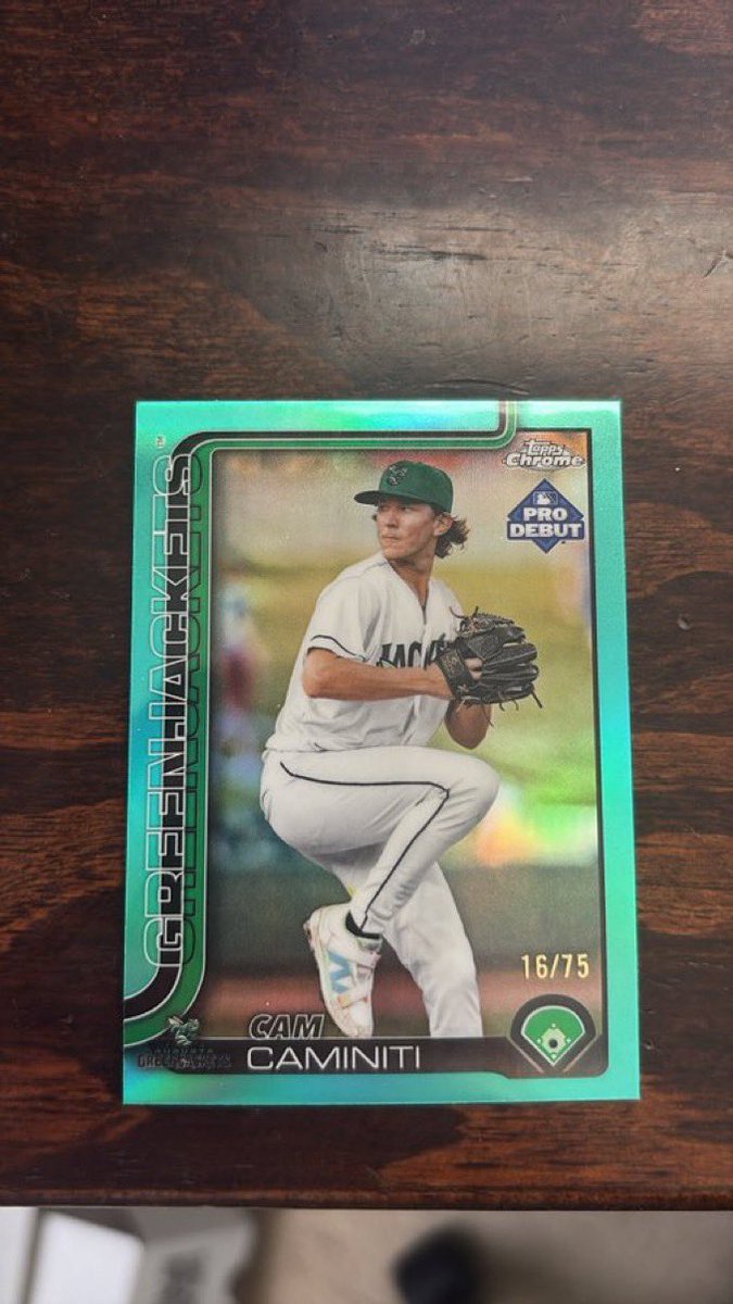 dcacards's tweet photo. @84baseballcards @3bangerbreaks @HobbyRetweet_ @spcardseller @CardsOnX @SlabtownCollect Hernandez $10 OBO
Fuentes (/299) $12 OBO
Caminiti (/75) $8 OBO
Waldrep (/8) $12 OBO
Take all for $37 shipped BMWT https://t.co/3BpUHUnEVL