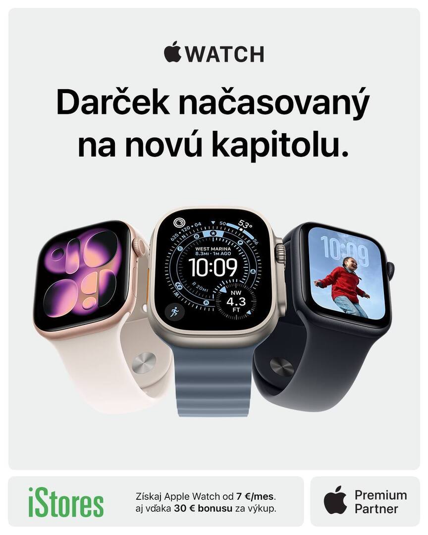 iStores_SK's tweet photo. Získaj #AppleWatch už od 7 € mesačne aj vďaka 30 € bonusu za výkup.

Apple Watch máš stále na zápästí, takže dokážu jedinečné veci. Keď máš hodinky na ruke, poskytujú ti cenné informácie o zdraví, merajú všetok tvoj pohyb, spájajú ťa s ľuďmi, na ktorýc… https://t.co/v7LYF5lkbt https://t.co/MqUtnt9OjI