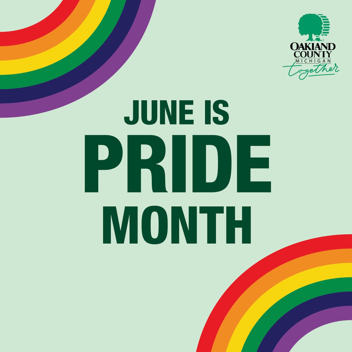OakGov's tweet photo. #OaklandCounty thrives when every resident feels safe, valued, and included. As we celebrate #Pride, explore local events and community resources that highlight the diverse voices in our county. Read our latest blog post to join the celebration: https://t.co/vXdD47xrUP. https://t.co/aavHzZat6N