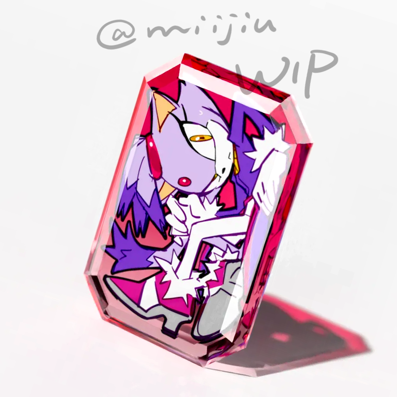 miijiu_art's tweet photo. 3D gem acrylic https://t.co/KfFms4qubi