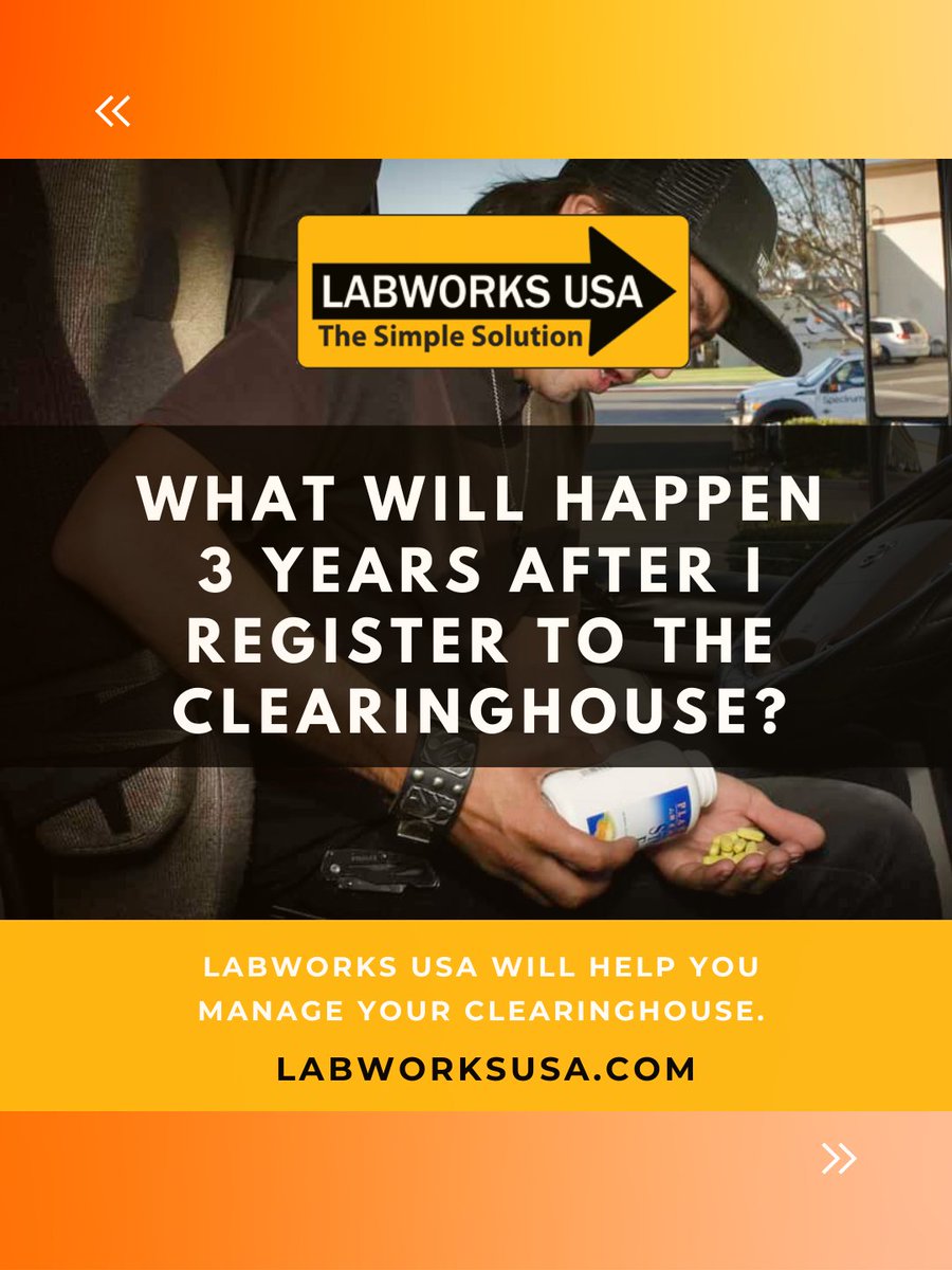LabworksUSA's tweet photo. Once three years of violation data are stored in the Clearinghouse, employers are no longer required to also request information from the driver’s previous FMCSA-regulated employers under 391.23(e)

Know more here: https://t.co/ITumQpfM6U 

#LabworksUSA #ClearingHouse #FMCSA https://t.co/vHVbp8suEo