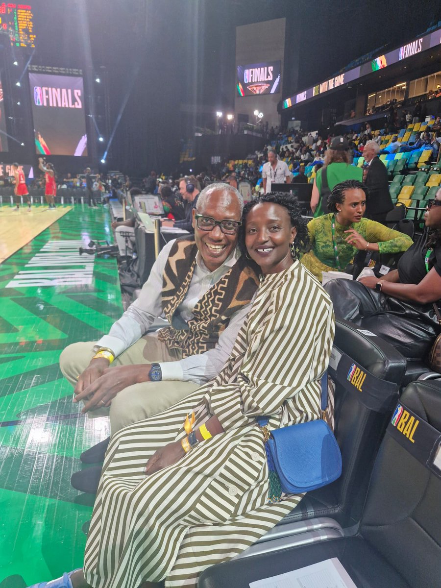 AWFCEO's tweet photo. What a way to close out the month and step into a new one!

This past weekend, I had the privilege of attending the #BALFinals in #Rwanda with my family, and what an experience it was. The energy in that arena was electric, the passion undeniable, and the sense of community absolutely infectious.

A heartfelt thank you to the incredible @cakamanzi  and the entire @NBA_Africa  team for the kind invitation. Your vision for basketball on this continent is nothing short of inspiring, and witnessing it up close was truly special.

And to the Rwanda Basketball team, The Tigers, CONGRATULATIONS! Defeating Angola in a hard-fought final was a masterclass in resilience, teamwork, and heart.

Moments like these remind me why sport is one of humanity's greatest gifts. It tears down walls, bridges cultures, and brings families and nations together in ways few things can.

As we step into a new month, I carry with me the energy of that arena, the pride of that victory, and the reminder that when we play together, we win together.

Here's to June — and to the power of sport.

#VisitRwanda