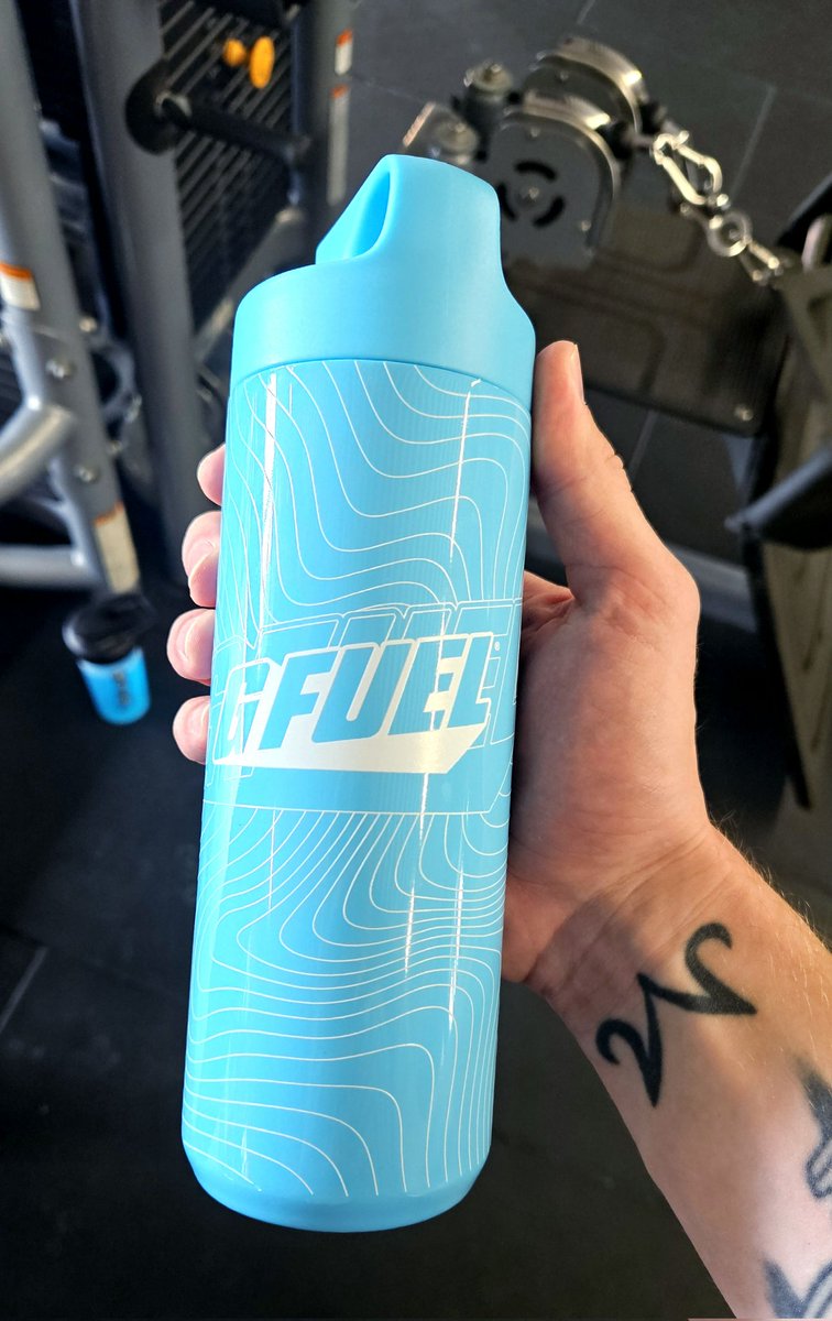 freeze_engine's tweet photo. This ice-cold Pink Drip @GFuelEnergy is making me crush today's workout 💪🏻⚡️ https://t.co/UqeSph1sHb