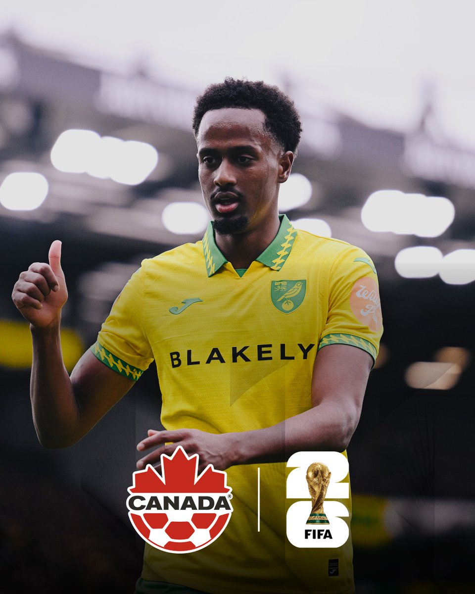 NorwichCityFC's tweet photo. 🖐 Canaries will be heading to the World Cup this summer!