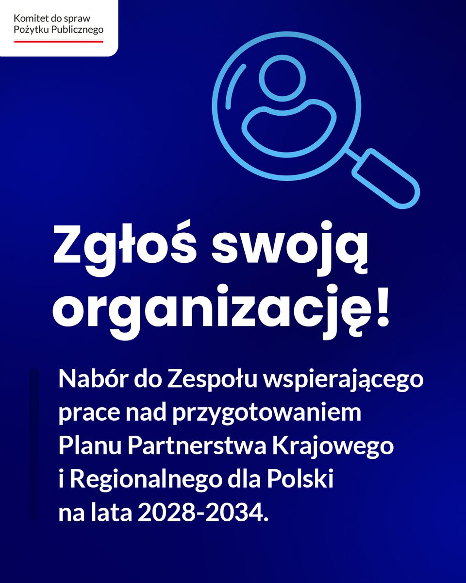 SO_KPRM's tweet photo. 📢#RDPP zaprasza organizacje społeczne, które włączą się w prace nad przyszłością Funduszy Europejskich i dołączą do Zespołu wspierającego przygotowanie Planu Partnerstwa Krajowego i Regionalnego dla Polski na lata 2028-2034! 🔗Szczegóły: https://t.co/x6fDm3RNIM https://t.co/UnluWeeEKy