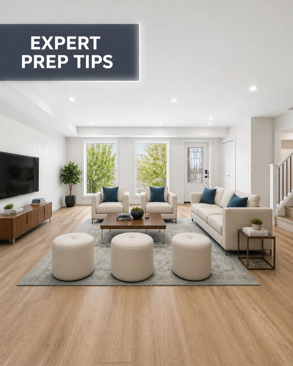ScottProkop's tweet photo. Your listing’s first showing is online. 📸 Prep is the secret weapon to winning the scroll. Focus on clearing counters and letting natural light in to make rooms feel expansive.

Clean listings. Clear visuals. ✨

Book on our app!
#Saskatoon #YXE #Staging #RealEstate https://t.co/gXxI2wmyuL