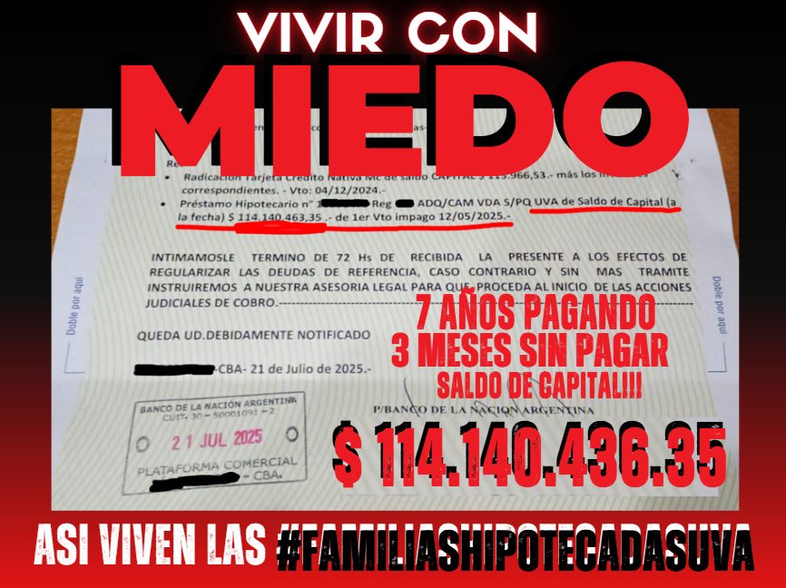 PatoArich's tweet photo. @MonicaFradeok @DiputadosAR @hipotecadosUVA HIPOTECAS UVA:  es un mecanismo de endeudamiento creciente e imprevisible. Dde su creac, la UVA ha tenido un incremento superior al 13.200% a abril/26, evidenciando un desfasaje extremo respecto de la evoluc de ingresos de la población. https://t.co/85SUi7Tfi1