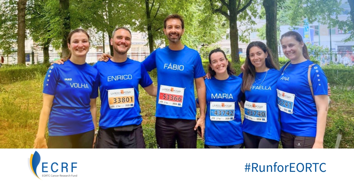 EORTC's tweet photo. EORTC crossed the finish line at the #20kmBruxelles 🏃‍♀️🏃‍♂️

Great team effort from all colleagues!

With ECRF, the initiative continues beyond race day.

You can still support the effort.
👉  https://t.co/I4uR0AHARs

#RunforEORTC https://t.co/k4PRPn291y
