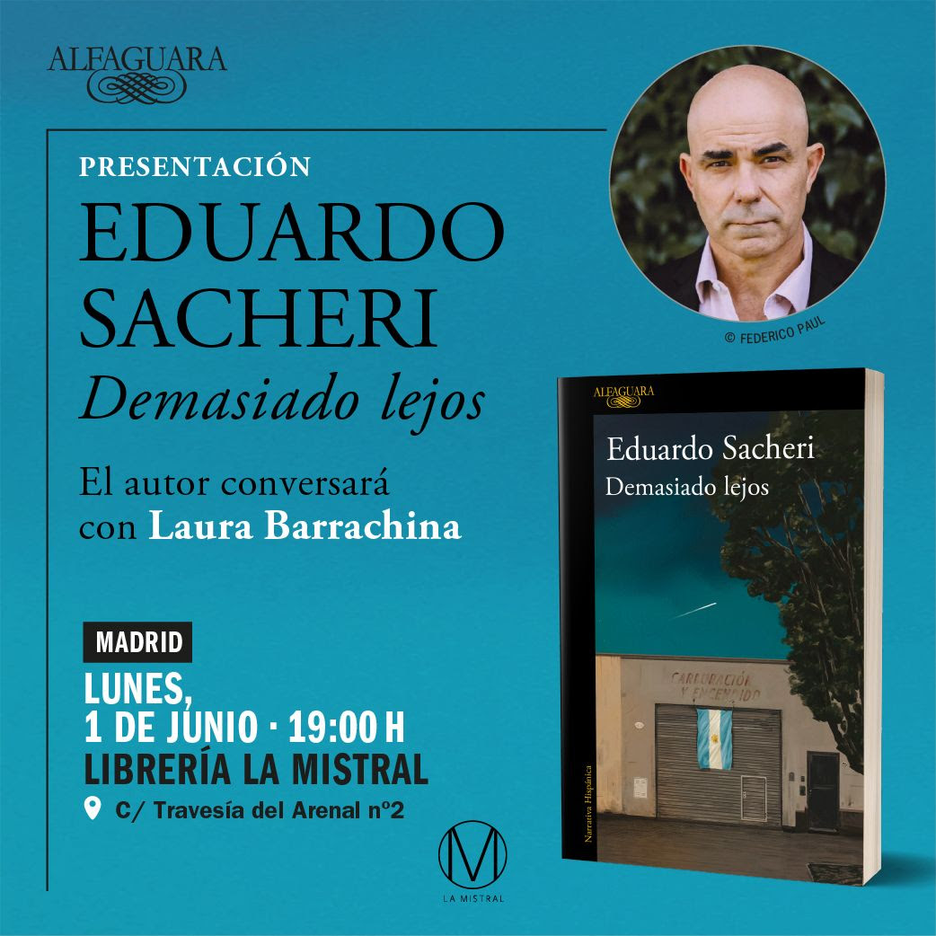 SecretStore's tweet photo. Los que paseen ahora por Madrid podrán acercarse para que Eduardo Sacheri les firme su última novela en la librería @lamistralmadrid, en la Travesía del Arenal 2. Los que no, tienen aquí firmada por Sacheri este clásico de la literatura... y del cine https://t.co/A4ap0Tw2Ag. https://t.co/Tn89aUnGwB