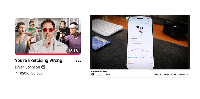 theguiros's tweet photo. Hey @bryan_johnson &amp; @_katetolo  Saw you mentioned @HevyApp on your latest video. Hevy's also trying to make humanity stronger, we'd love to collab and push that mission together! DM's open 😃 https://t.co/Nzz1Yg6Qim