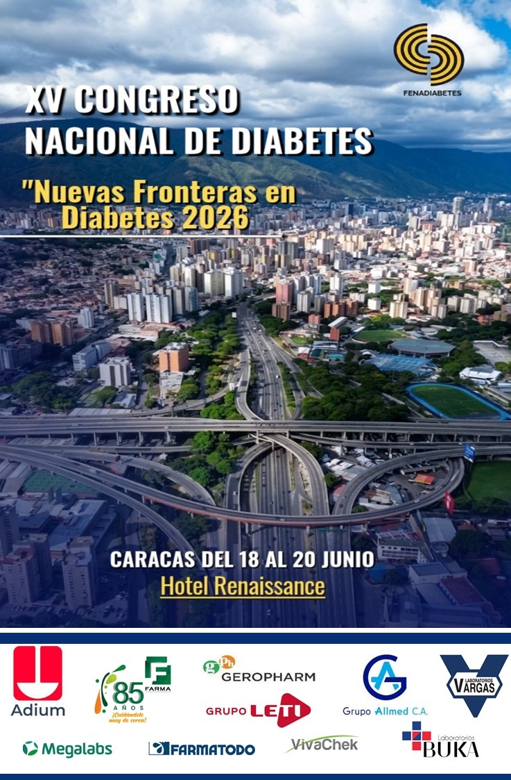 Fenadiabetes's tweet photo. XV Congreso Nacional de Diabetes 2026.
https://t.co/fn7yPmuKTT https://t.co/CYJk3U2FET