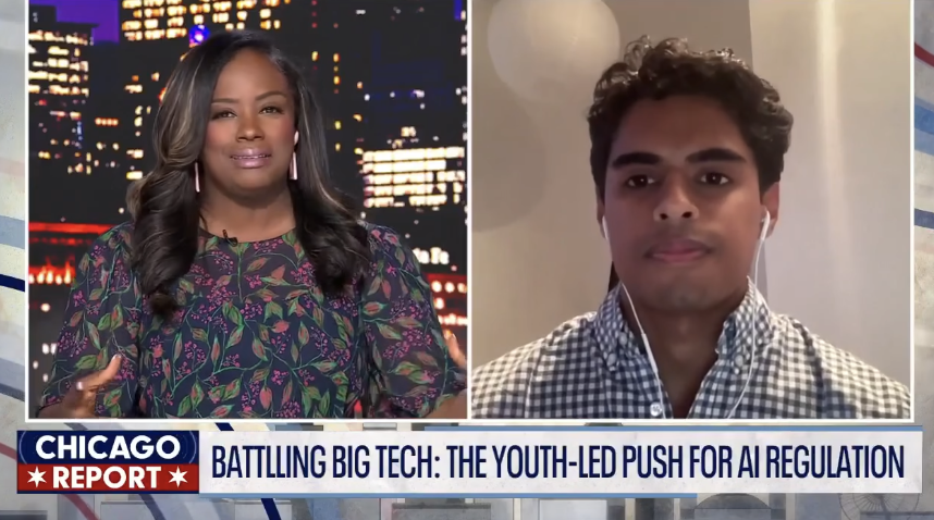 DesignItForUs's tweet photo. Director of Campaigns and Policy @zamaan_qureshi spoke to @fox32news, voicing support for the bill and strengthening the provisions. https://t.co/gby0ztHF6f