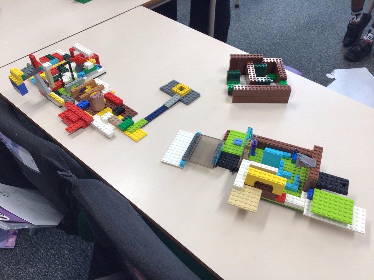 StPatricksLeeds's tweet photo. Some fantastic creations in Lego club! Today we had to design our own maze. We had so many different ideas from inflatable obstacle mazes to underwater escape rooms! Super job everyone. https://t.co/kQWzJxYI0k