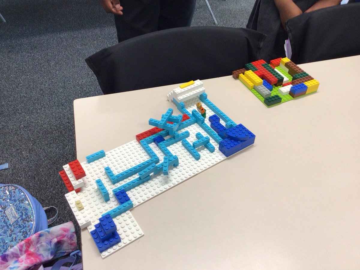 StPatricksLeeds's tweet photo. Some fantastic creations in Lego club! Today we had to design our own maze. We had so many different ideas from inflatable obstacle mazes to underwater escape rooms! Super job everyone. https://t.co/kQWzJxYI0k