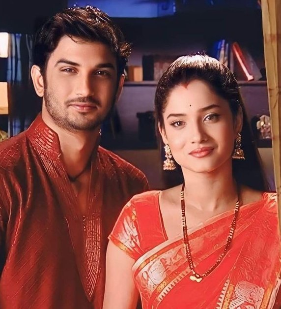 GossipsTv's tweet photo. #PavitraRishta starring #SushantSinghRajput and #AnkitaLokhande premiered 17 years ago today.

@GossipsTv #ITV #Nostalgia https://t.co/d7nqOVfLxO